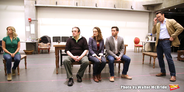 Photo Coverage: In Rehearsal with Matt Bogart, Whitney Bashor & the Cast of HIMSELF AND NORA Image