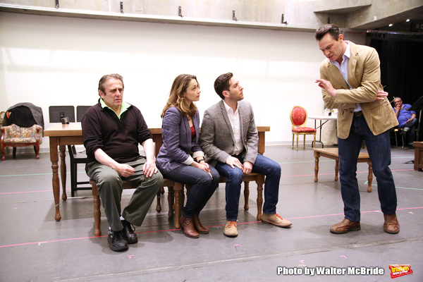 Photo Coverage: In Rehearsal with Matt Bogart, Whitney Bashor & the Cast of HIMSELF AND NORA Image