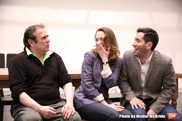 Photo Coverage: In Rehearsal with Matt Bogart, Whitney Bashor & the Cast of HIMSELF AND NORA Image