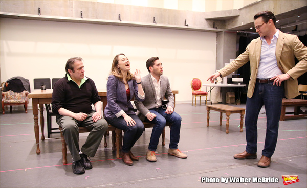 Photo Coverage: In Rehearsal with Matt Bogart, Whitney Bashor & the Cast of HIMSELF AND NORA Image