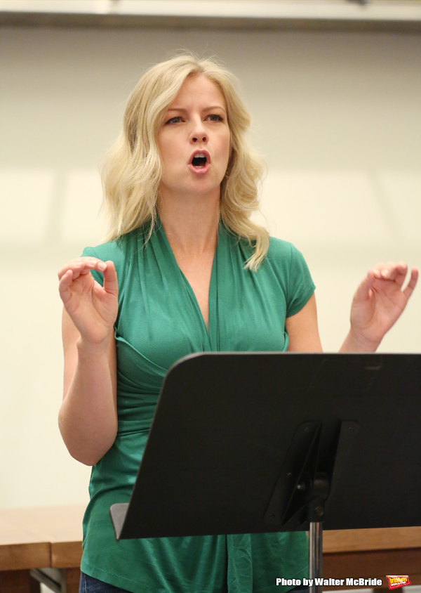 Photo Coverage: In Rehearsal with Matt Bogart, Whitney Bashor & the Cast of HIMSELF AND NORA Image