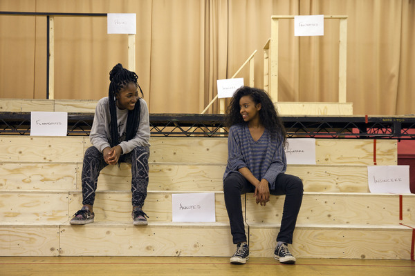 Photo Flash: In Rehearsal for CUTTIN' IT at the Young Vic Image