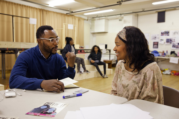 Photo Flash: In Rehearsal for CUTTIN' IT at the Young Vic Image