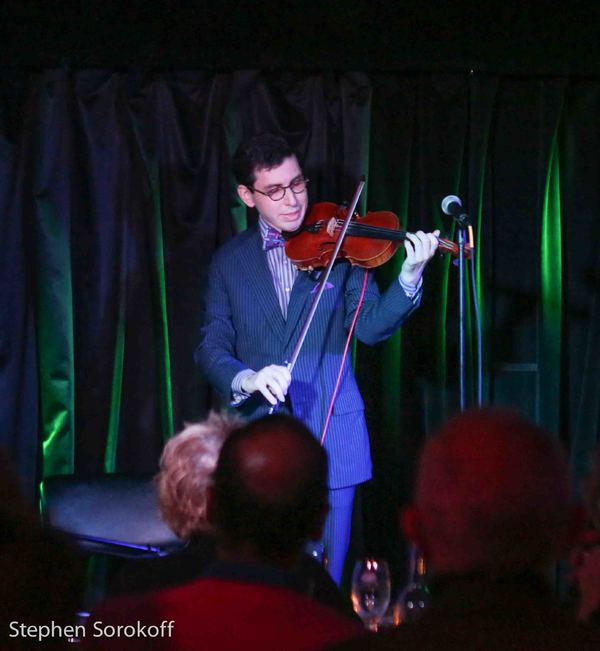 Photo Coverage: Aaron Weinstein Brings Violinspiration! to Pangea with Special Guest Rex Reed Image