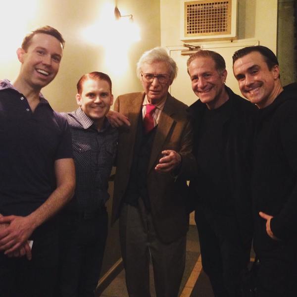 Photo Flash: The Amazing Kreskin Visits, Gushes Over CAGNEY Off-Broadway Image
