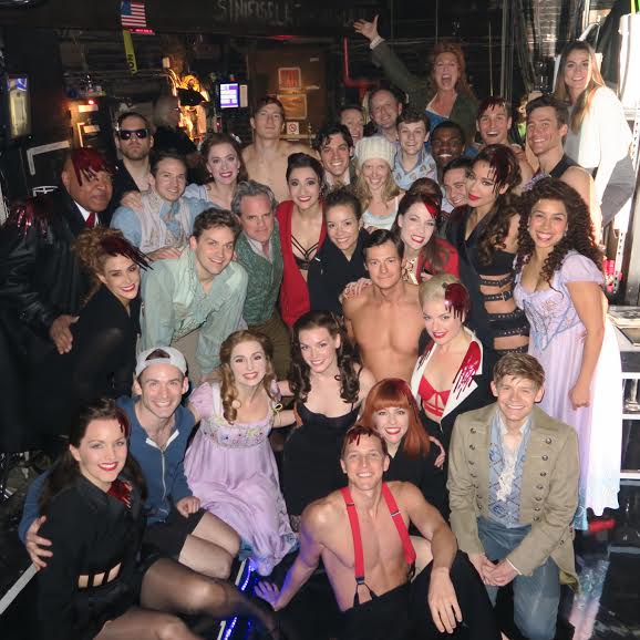 Photo Flash: DISASTER!, AMERICAN PSYCHO, and More Casts Take Saturday Intermission Pics! Image