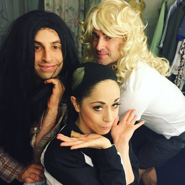 Photo Flash: DISASTER!, AMERICAN PSYCHO, and More Casts Take Saturday Intermission Pics! Image