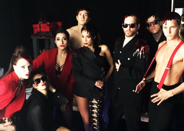 Photo Flash: DISASTER!, AMERICAN PSYCHO, and More Casts Take Saturday Intermission Pics! Image