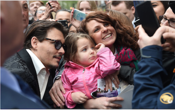 Photo Flash: Johnny Depp & More Attend DISNEY'S ALICE THROUGH THE LOOKING GLASS European Premiere Image