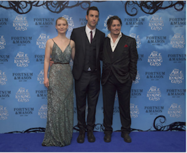Photo Flash: Johnny Depp & More Attend DISNEY'S ALICE THROUGH THE LOOKING GLASS European Premiere Image
