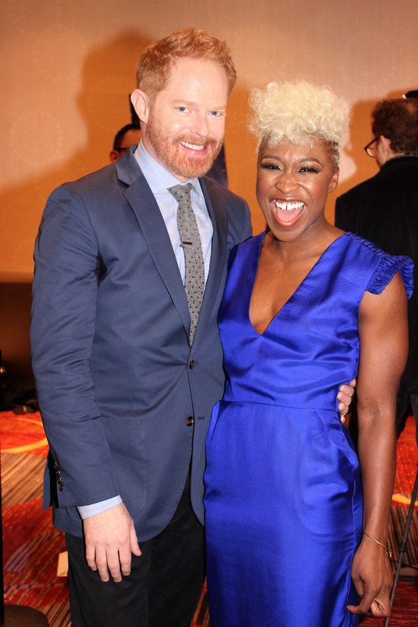 Jesse Tyler Fergerson and Cynthia Erivo Photo