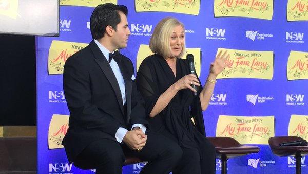Photo Flash: Flowers and Fanfare! Inside MY FAIR LADY's Big Announcement in Sydney Image
