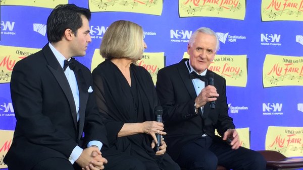 Photo Flash: Flowers and Fanfare! Inside MY FAIR LADY's Big Announcement in Sydney 