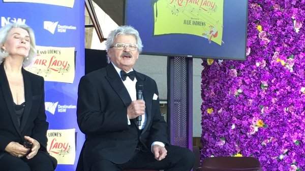 Photo Flash: Flowers and Fanfare! Inside MY FAIR LADY's Big Announcement in Sydney Image