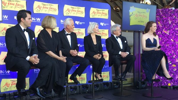 Photo Flash: Flowers and Fanfare! Inside MY FAIR LADY's Big Announcement in Sydney Image