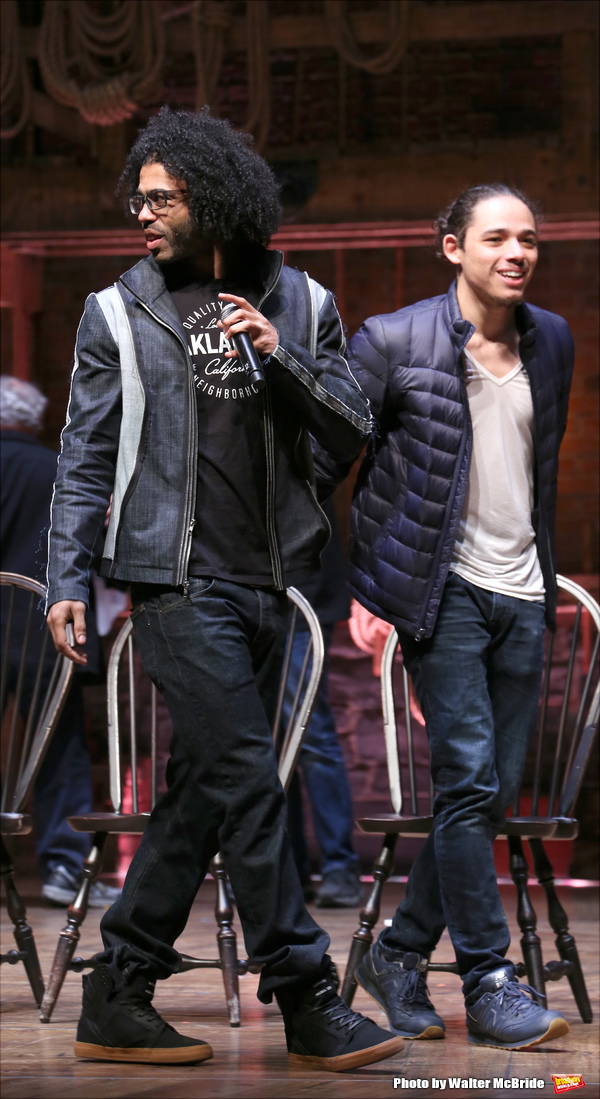 Photo Coverage: NYC High School Students Arrive for HAMILTON's Next #EduHam! Image