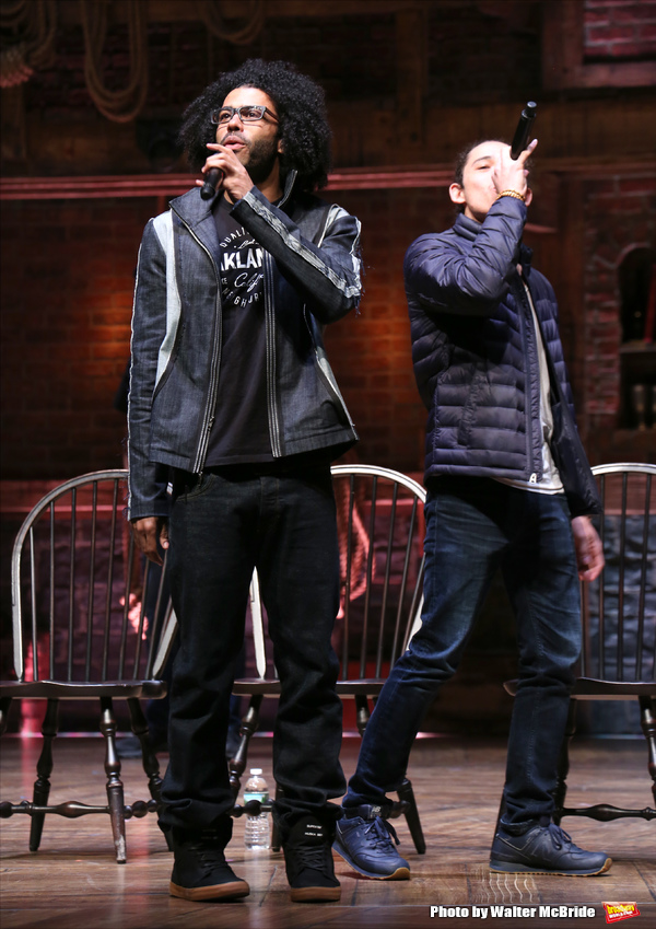 Photo Coverage: NYC High School Students Arrive for HAMILTON's Next #EduHam! Image