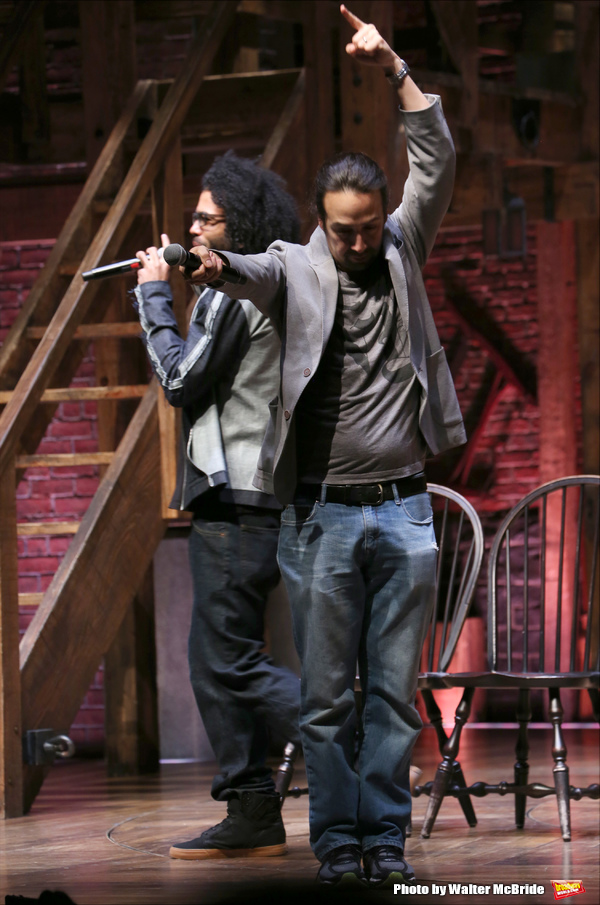 Photo Coverage: NYC High School Students Arrive for HAMILTON's Next #EduHam! Image