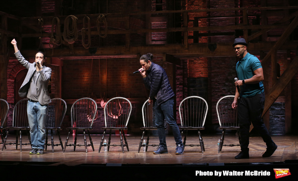 Photo Coverage: NYC High School Students Arrive for HAMILTON's Next #EduHam! Image