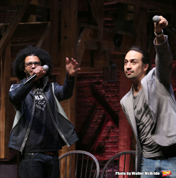 Photo Coverage: NYC High School Students Arrive for HAMILTON's Next #EduHam! Image