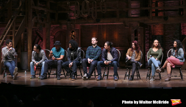 Photo Coverage: NYC High School Students Arrive for HAMILTON's Next #EduHam! Image