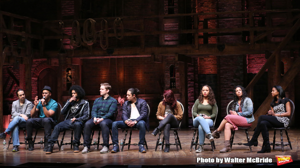 Photo Coverage: NYC High School Students Arrive for HAMILTON's Next #EduHam! Image