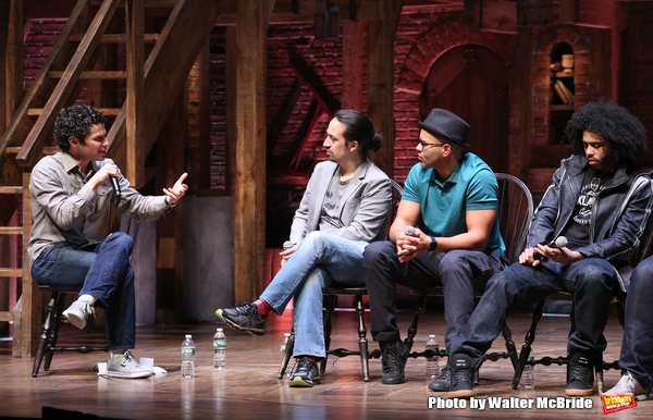 Photo Coverage: NYC High School Students Arrive for HAMILTON's Next #EduHam! Image