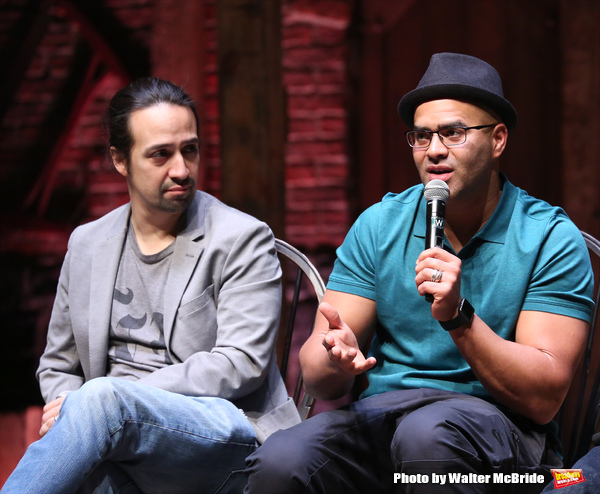 Photo Coverage: NYC High School Students Arrive for HAMILTON's Next #EduHam! Image