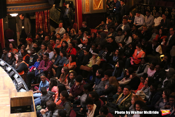 Photo Coverage: NYC High School Students Arrive for HAMILTON's Next #EduHam! Image
