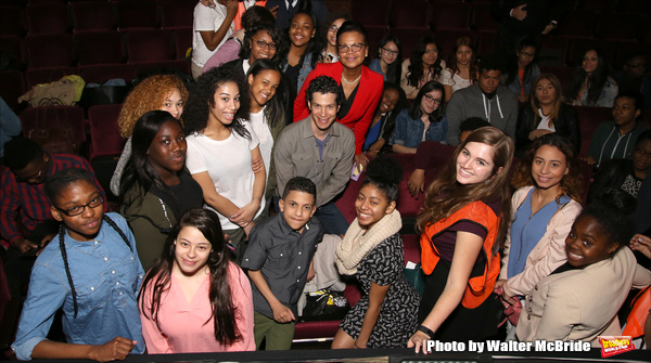 Photo Coverage: NYC High School Students Arrive for HAMILTON's Next #EduHam! Image