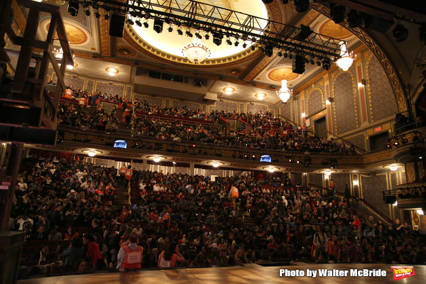 Photo Coverage: NYC High School Students Arrive for HAMILTON's Next #EduHam! Image