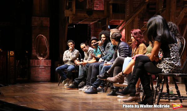 Photo Coverage: NYC High School Students Arrive for HAMILTON's Next #EduHam! Image