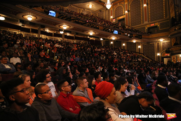 Photo Coverage: NYC High School Students Arrive for HAMILTON's Next #EduHam! Image