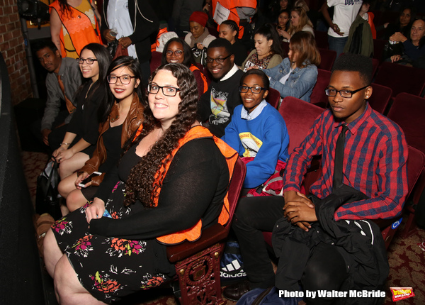 Photo Coverage: NYC High School Students Arrive for HAMILTON's Next #EduHam! Image