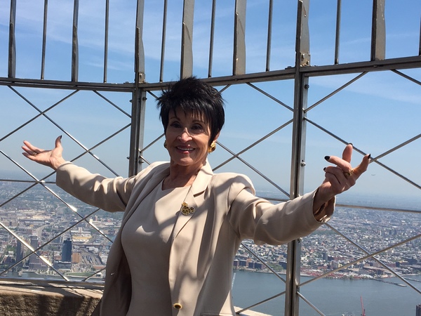 Photo Flash: Chita Rivera Lights Empire State Building Red for AIDS Walk New York Image