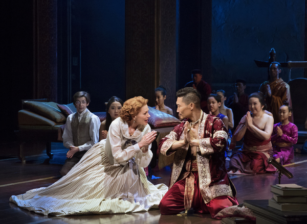 Photo Flash: Marin Mazzie & Daniel Dae Kim Step Into THE KING AND I on Broadway! Image