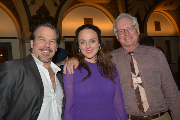 Richard Troxell, Melissa Errico and Jack Viertel (Encores! Artistic ) Photo