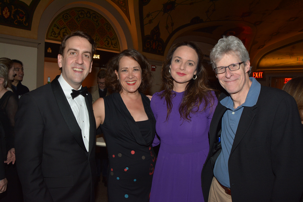 Rob Berman, Karen Ziemba, Melissa Errico and Ted Chapin Photo