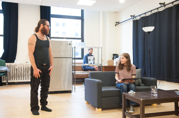 Photo Flash: In Rehearsal for Adam Rapp's THE PURPLE LIGHTS OF JOPPA ILLINOIS at Atlantic Theater Compny Image