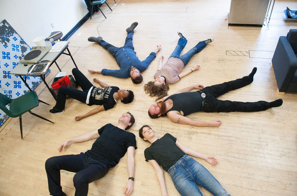 Photo Flash: In Rehearsal for Adam Rapp's THE PURPLE LIGHTS OF JOPPA ILLINOIS at Atlantic Theater Compny Image