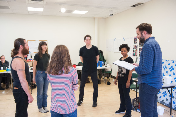 Photo Flash: In Rehearsal for Adam Rapp's THE PURPLE LIGHTS OF JOPPA ILLINOIS at Atlantic Theater Compny Image