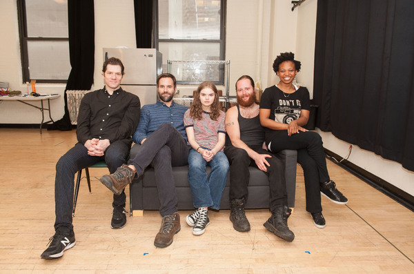 Photo Flash: In Rehearsal for Adam Rapp's THE PURPLE LIGHTS OF JOPPA ILLINOIS at Atlantic Theater Compny Image