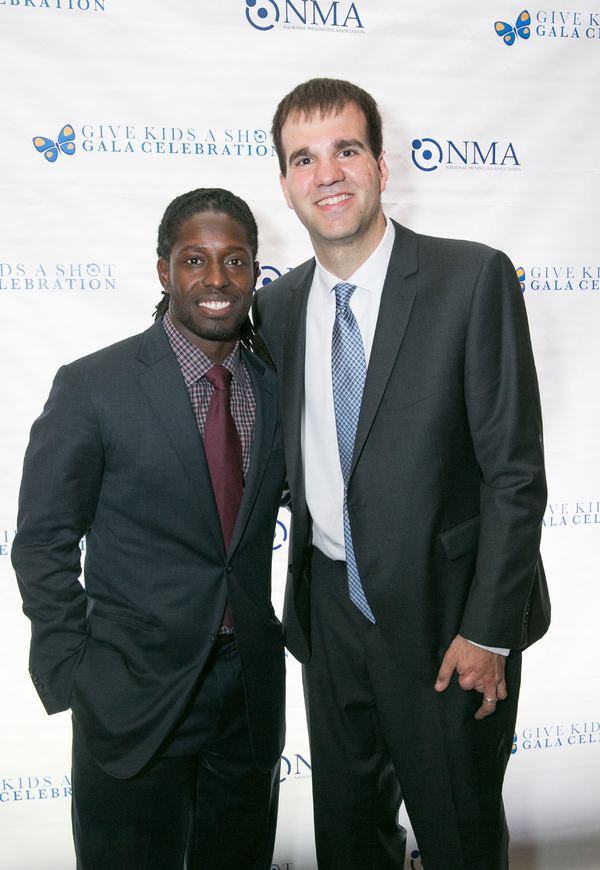 Deion Branch and Carl Buher Photo