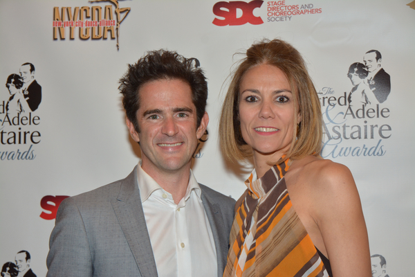 Andy Blankenbuehler and his wife Elly
 Photo
