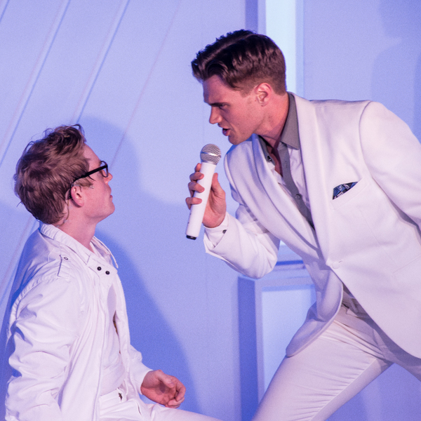 Photo Flash: First Look at Justin Matthew Sargent and More in BRAVE NEW WORLD Premiere at NC Stage Image