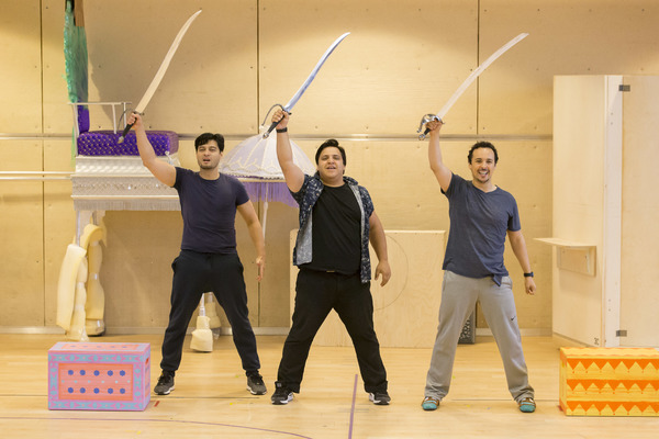 Photo Flash: In Rehearsal for ALADDIN at Prince Edward Theatre Image
