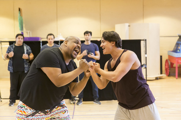 Photo Flash: In Rehearsal for ALADDIN at Prince Edward Theatre Image