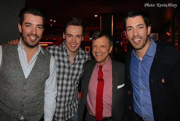 Jonathan Scott, Erich Bergen, Jim Caruso and Drew Scott Photo