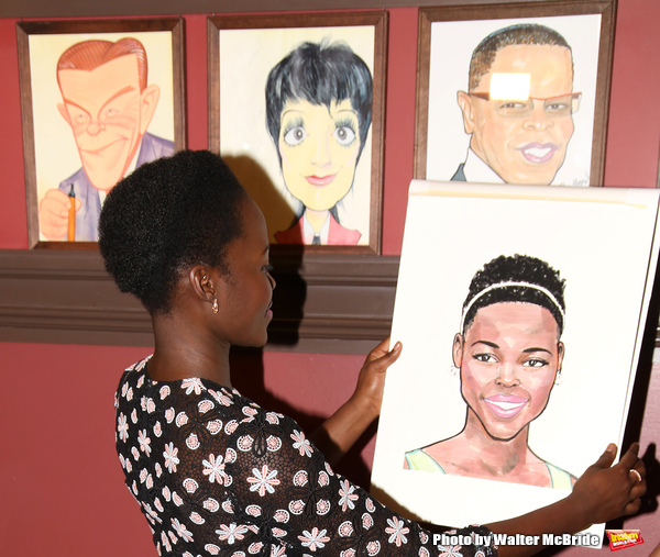 Photo Coverage: ECLIPSED's Lupita Nyong'o Celebrates Her New Sardi's Portrait! Image