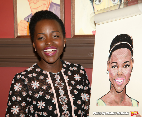 Photo Coverage: ECLIPSED's Lupita Nyong'o Celebrates Her New Sardi's Portrait! Image